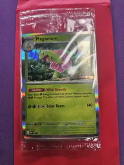 Pokemon TCG - Mega Evolution - STAFF Prerelease Promos - Full Set of 4 - SEALED - Image 1