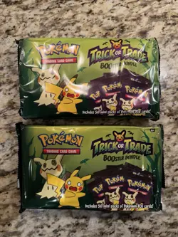Pokemon TCG Trick or Trade Booster Bundle-50 Packs Per Bundle. Lot Of 2 Bundles - Image 1