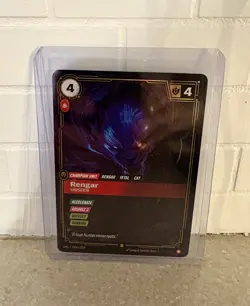 Lot Of 5 Riftbound Unleashed Cards - Rengar Unseen - Lilting Lullaby - Jhin - Image 2