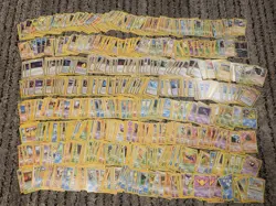 Huge Lot Of 1000+ Vintage Pokemon Cards, WOTC-2008, Mostly WOTC! - Image 1