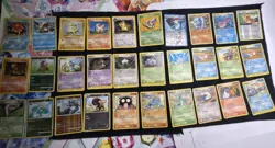 Lot of 30 HP/Damaged Pokemon Cards Non Holo /Reverse - E Reader, Base, Etc - Image 1
