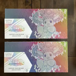 Lot Of 2x Prismatic Evolutions SPC Pokemon TCG Super Premium Collections - Image 1