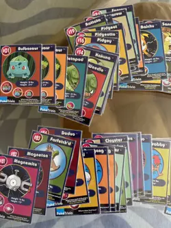 Pokemon 1999 Burger King Promo Poketrivia Cards LOT OF 115 COND Varies SEE PICS - Image 2