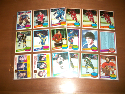 1980-81 OPC HOCKEY CARD LOT of 18 10 Rookies with 13 Rookie Cards +5 AA - Image 1