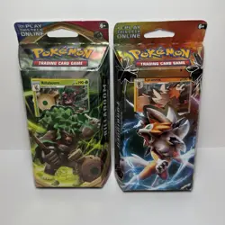 Lot Of 2 Pokemon Theme Decks Rillaboom Sword Shield Base & Rogue Forbidden Light - Image 1