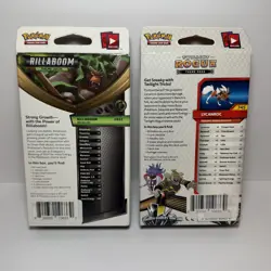 Lot Of 2 Pokemon Theme Decks Rillaboom Sword Shield Base & Rogue Forbidden Light - Image 3