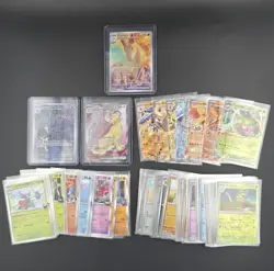 Destined Rivals Lot Of 75 Pokemon TCG Cards -IR - Double Rares - Holos & Reverse - Image 1