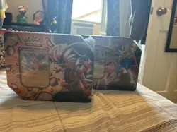 Pokemon TCG Slashing Legends Tin Box Set Lot Of 2 Koraidon EX Zacian Ex New Seal - Image 3