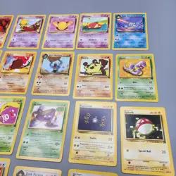 Pokemon Team Rocket Lot Of 29 No Duplicates 2000 WOTC Common Uncommon Vintage - Image 3