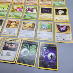 Pokemon Team Rocket Lot Of 29 No Duplicates 2000 WOTC Common Uncommon Vintage - Image 5