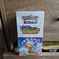 Pokemon TCG - Surging Sparks Half Booster Box (18 Packs) - New & Factory Sealed - Image 1