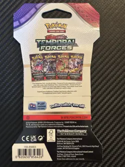 Pokemon TCG Temporal Forces Sleeved Booster Pack Sealed New - Image 4