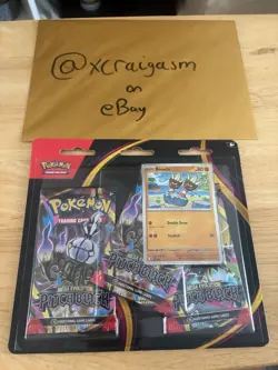 Pokemon TCG Pitch Black 3-Pack Blister - Brand New, Factory Sealed - Image 1