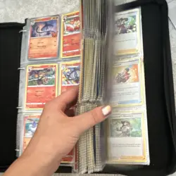 POKEMON Card Job Lot dialga 400+ cards Zapdos 7 foils V EX Bundle File - Image 5