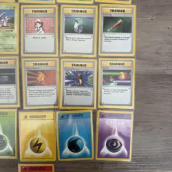 Pokemon Shadowless Base Set 26 Card Non-Holo Lot - Image 5