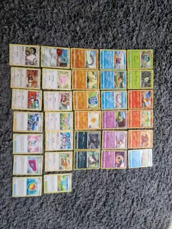 Pokemon GO 078 Base Set Common Card BUNDLE X32 Different Cards. Nm - Image 1