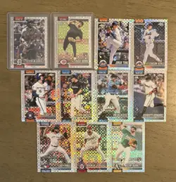 2026 Topps Chrome Baseball HUGE LOT of 251 Cards (#'d, Xfractors, etc) SEE PICS! - Image 5