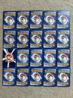 20 Pokemon Cards Bundle Vintage Base Set & Team Rocket WOTC Pikachu Charmander - Image 2