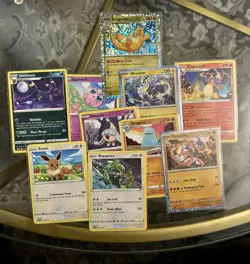 Pokemon Card Bundle Dragonite Umbreon Charizard Eevee McDonald’s Promo 2024 Holo - Image 1