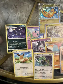 Pokemon Card Bundle Dragonite Umbreon Charizard Eevee McDonald’s Promo 2024 Holo - Image 5
