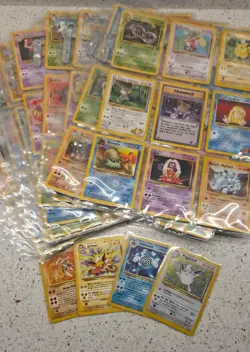 Pokemon 108 Card Binder Collection WOTC Lot -Base set, Jungle, Fossil, +MORE #3 - Image 1