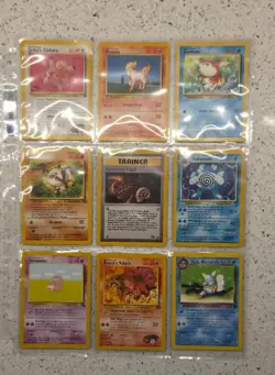 Pokemon 108 Card Binder Collection WOTC Lot -Base set, Jungle, Fossil, +MORE #3 - Image 3