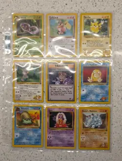 Pokemon 108 Card Binder Collection WOTC Lot -Base set, Jungle, Fossil, +MORE #3 - Image 4