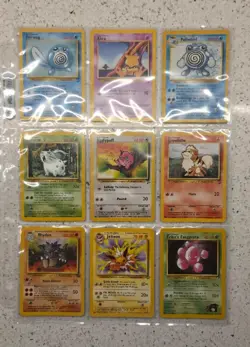 Pokemon 108 Card Binder Collection WOTC Lot -Base set, Jungle, Fossil, +MORE #3 - Image 5