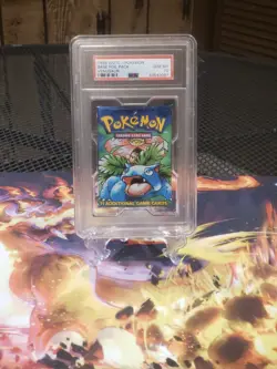 Base Set Booster Pack 1999 Pokemon PSA 10 GEM MINT Venusaur Art - Image 3