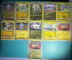 Pokemon TCG Bagon & Shelgon 11x Unique Card Bundle Mixed Sets (2x Holo) English - Image 1