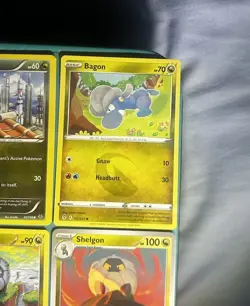 Pokemon TCG Bagon & Shelgon 11x Unique Card Bundle Mixed Sets (2x Holo) English - Image 4