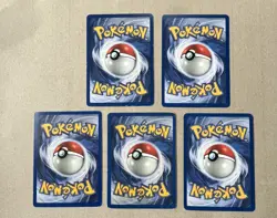 Uncommon Vintage Pokemon Cards 18 card job lot / bundle - fossil and jungle - Image 3