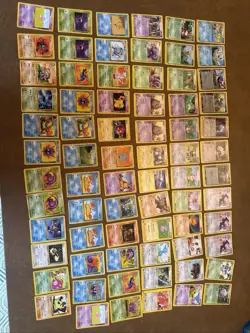 Vintage Pokemon Card Lot (70+) WOTC Base/Jungle/Fossil - Image 1