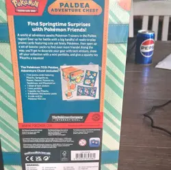 Pokemon TCG Paldea Adventure Chest Box 7 Promo Cards + 6 Booster Packs 2024 - Image 3