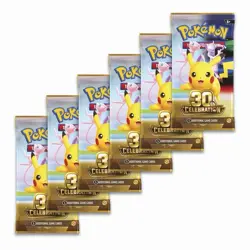 Pokemon TCG 30th Celebration Booster Bundle 6 Pack, 30 Cards English 6+ PRESALE* - Image 3