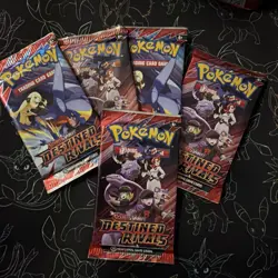 Pokemon TCG Scarlet & Violet Destined Rivals Booster Pack English 10 Cards - Image 1