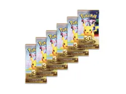 PREORDER 1X Pokemon TCG 30th Celebration Booster Bundle 6 Packs English - Image 2