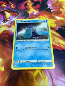 Mareanie 68/214 Sm-Lost Thunder Regular NM-Mint Pokemon TCG - Image 1