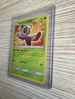 Shining Celebi SM79 Pokemon Sun and Moon Promo NM - Image 3