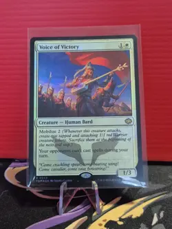 MTG - Voice of Victory - Tarkir: Dragonstorm (0033) NM - Image 1