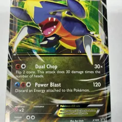 Garchomp EX XY09 XY Black Star Promo Holo Pokemon Card LP - Image 3