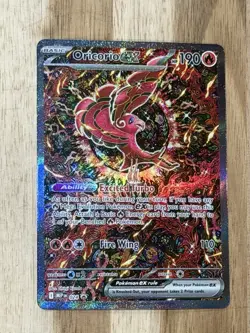 Pokemon TCG Card Oricorio EX 024 Holo Full Art Black Star Promo NM/M - Image 1