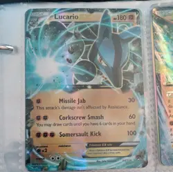 Lucario EX XY54 Black Star Promo Holo Promo Pokemon TCG Card English HP180 - Image 1