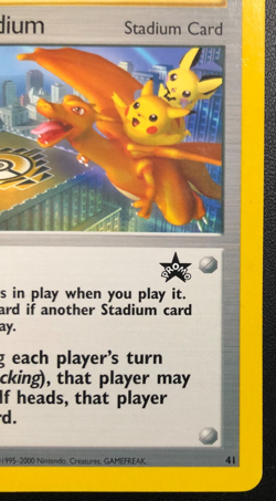 Pokemon TCG Lucky Stadium Black Star Promo 41 Pokemon Center NY plus Insert Card - Image 4