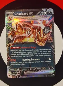 Charizard Ex SVP 196 Black Star Promo Pokemon TCG Card - Image 1