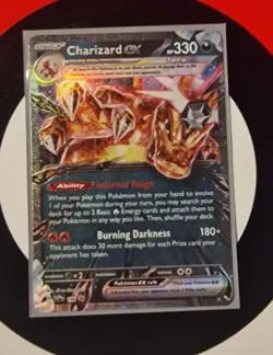 Charizard Ex SVP 196 Black Star Promo Pokemon TCG Card - Image 5