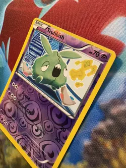 Pokemon Card - Trubbish Dragons Exalted 53/124 Reverse Holo Common Komiya - Image 2