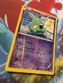 Pokemon Card - Trubbish Dragons Exalted 53/124 Reverse Holo Common Komiya - Image 3