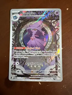 Mismagius 212/193 Sv02: Paldea Evolved Holo english pokemon card - Image 1