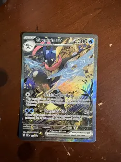 Greninja ex 132 Sv: Scarlet & Violet Promo Cards Holo english pokemon card - Image 1